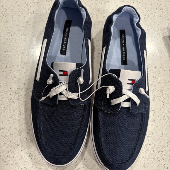 Tommy Hilfiger Shoes - Tommy Hilfiger OIMATE Boat Dock Shoes sz 9m Navy 9 deck shoe NEW